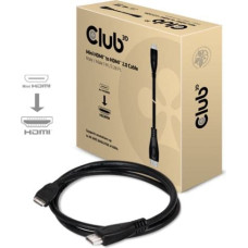 Club 3D Kabel Club 3D HDMI Mini - HDMI 1m czarny (CAC-1350)