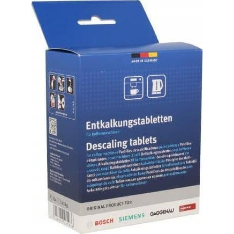 Bosch BSH Descaling tablets for coffee machines - 12-pack