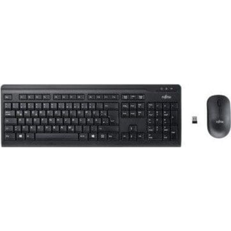 Fujitsu Klawiatura + mysz Fujitsu KB LX410 US Se S26381-K410-L402