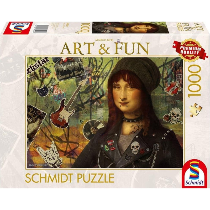 Schmidt Spiele Puzzle PQ 1000 MARKUS BINZ Mona Lisa 2024 G3