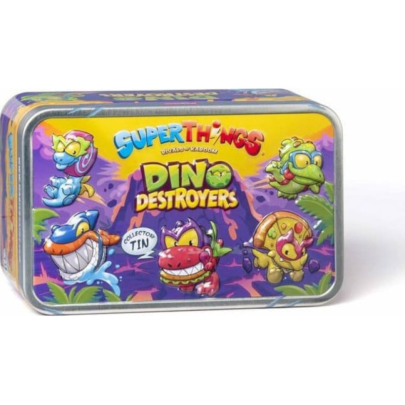 Superthings Figurka Superthings SUPERTHINGS Tin Dino Destroyers Display, figurki