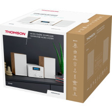 Thomson Wieża Thomson Thomson Mini Wieża COSY Bluetooth Bass Boost CD Radio FM 50W Biała