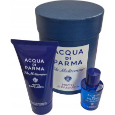 Noname SET MINIATUR ACQUA DI PARMA Blu Mediterraneo Mirto Di Panarea EDT 5ml + SHOWER GEL 20ml