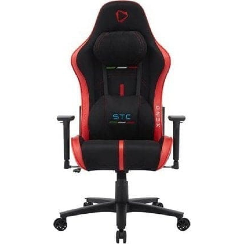 Vidaxl Fotel vidaXL Onex AirSuede | Onex | Gaming chairs | ONEX STC | Black/ Red