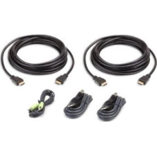 Triton Kabel TRITON ATEN 2L-7D03UHX5 USB HDMI Dual Display Secure KVM Kabel Set