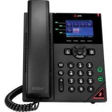 No Name Terminal sieciowy NO NAME Poly VVX 250 - OBi Edition - VoIP-Telefon - dreiweg Anruffunktion - SIP, RTP, SRTP, SDP - 4 Leitungen - Schwarz