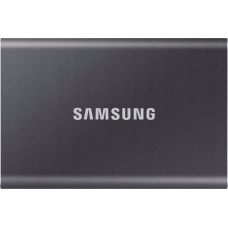 Samsung Dysk zewnętrzny HDD Samsung Išorinis kietasis diskas SSD|SAMSUNG|T7|1TB|USB 3.2|Rašymo greitis 1000 MBytes/sec|Skaitymo greitis 1050 MBytes/sec|MU-PC1T0T/WW