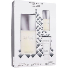 Issey Miyake Xmas 2023 Set Issey Miyake: L'Eau d'Issey, Eau De Toilette, For Men, 125 ml + L'Eau d'Issey, Eau De Toilette, For Men, 15 ml *Miniature + L'Eau d'Issey, Moisturizing, Shower Gel, For All Skin Types, 50 ml For Men