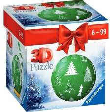 Ravensburger Puzzle 3D 54 Świąteczne dekoracje motyw 3