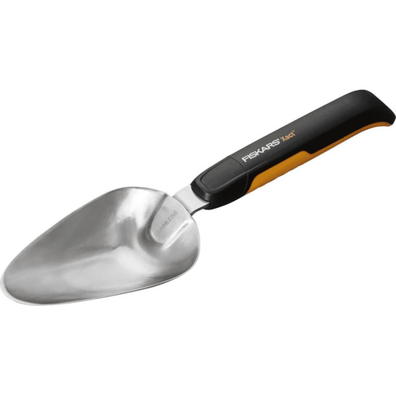 Fiskars Xact Blumenkelle (schwarz/edelstahl, 8,3cm)