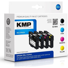 KMP Tusz KMP KMP MULTIPACK E218VX - 4er-Pack - Hohe Ergiebigkeit - Schwarz, Gelb, Cyan, Magenta - kompatibel - Tintenpatrone (Alternative zu: Epson 29XL, Epson T2991, Epson T2992, Epson T2993, Epson T2994) - fur Epson Expression Home XP-235, 245, 247, 332