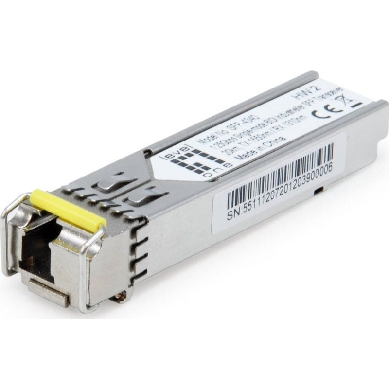 Levelone Moduł SFP LevelOne LevelOne SFP-4340 moduł przekaźników sieciowych Swiatłowód 1250 Mbit/s