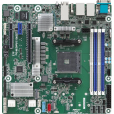 Asrock Płyta główna ASRock ASRock Mainboard X570D4U-2L2T/BCM micro-ATX Sockel AM4 Single