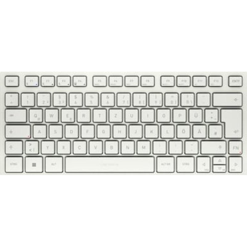 Cherry Klawiatura Cherry CHERRY Keyboard KW 7100 MINI [DE] white/milk BT