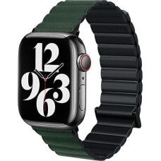 Beline Beline pasek Apple Watch Magnetic Pro 42/44/45/49mm czarno/zielony black/green box