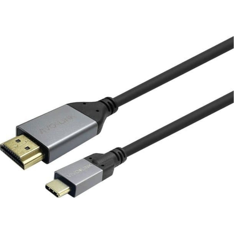 Vivolink Adapter USB VivoLink Vivolink PROUSBCHDMIMM1 zmieniacz płci / kabli USB C HDMI Czarny