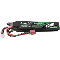 Gens Ace Akumulator Gens ace 25C 1000mAh 3S1P 11.1V Nunchuck 3X Airsoft Gun Lipo z konektorem T Plug