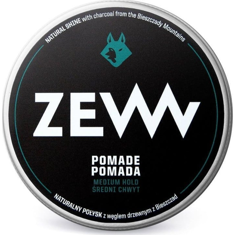 Zew For Men Zew For Men Pomada do włosów z węglem drzewnym 100ml -SM