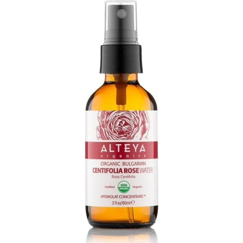 Alteya Organic Bulgarian Centifolia Rose Water Organiczna Woda Z Róży Stulistnej 60ml