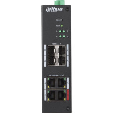 Dahua Technology Switch Dahua Technology SWITCH POE HS4408-4ET-96 4-PORTOWY + 4 x SFP DAHUA