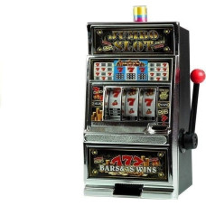 Leantoys Automat do Gry Slot Kasyno Skarbonka Duża Dźwięki