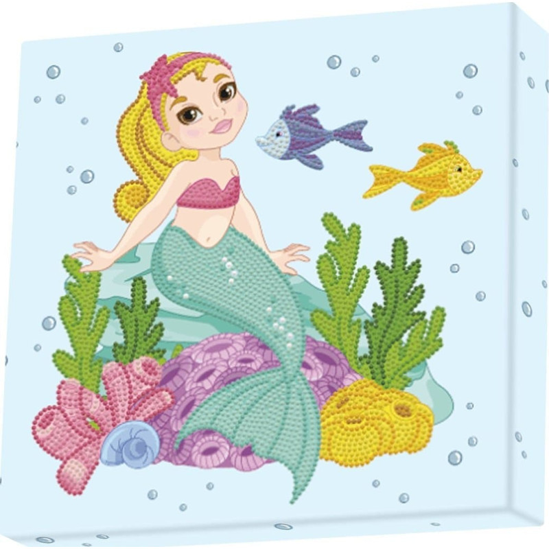 Diamond Dotz DIAMOND DOTZ DOTZ BOX LITTLE MERMAID