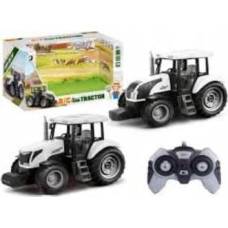 Leantoys Traktor Zdalnie Sterowany RC 2.4G Dźwięki Biały