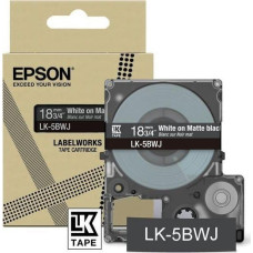 Epson Epson LabelWorks LK-5LBJ - Schwarz auf Mattblau - Rolle (1,8 cm x 8 m) 1 Kassette(n) Hangebox - Bandkassette - fur LabelWorks LW-C410, LW-C610