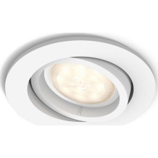 Philips Philips myLiving SHELLBARK white LED Recessed spot light, Recessed lighting spot, Non-changeable bulb(s), 1 bulb(s), LED, 4.5 W, White