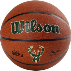 Wilson Wilson Team Alliance Milwaukee Bucks Ball WTB3100XBMIL Brązowe 7