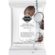 Fake Bake FakeBake Coconut Oil Exfoliating Wipes chusteczki peelingujące 24szt.