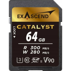 Exascend Karta ExAscend Karta pamięci ExAscend Catalyst UHS-II V90 64GB