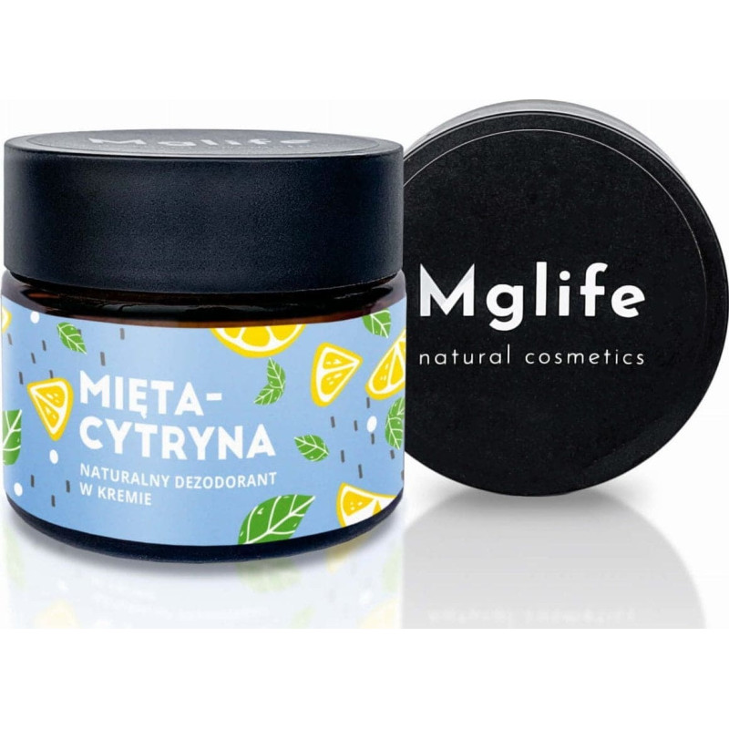 Mglife Mglife Mięta  cytryna Naturalny dezodorant w kremie 50 ml