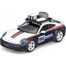 Bburago BBU 1:24 Racing Porsche 911 Dakar met blue 28029