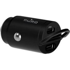 Puro Ładowarka Puro Mini 2x USB-C 2.4 A  (PUR404BLK)