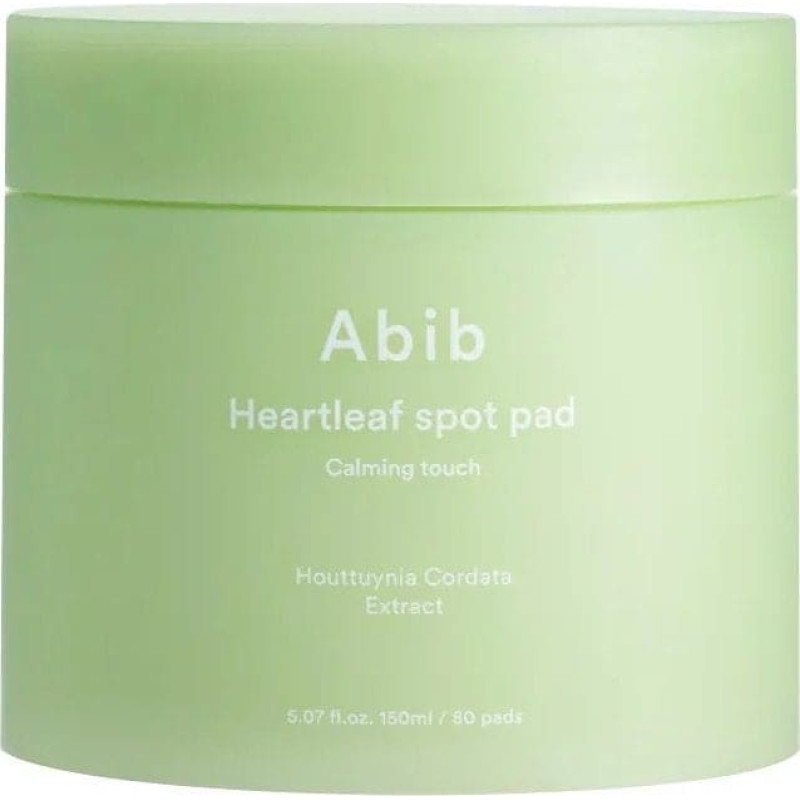 Abib Abib Kojące płatki do twarzy Heartleaf Spot Pad Calming Touch - 80 sztuk