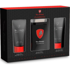 Tonino Lamborghini Classico zestaw woda toaletowa spray 125ml + balsam po goleniu 100ml + żel pod prysznic 100ml