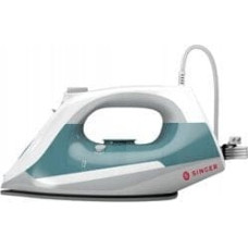 Singer Żelazko Singer SINGER Steam Choice 1.0, Dry & Steam iron, Ceramic soleplate, 1.9 m, 70 g/min, Aqua colour, White, 20 g/min