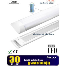 Nvox Lampa sufitowa Nvox Lampa liniowa natynkowa panel led slim 90cm 30w 4000k neutralna