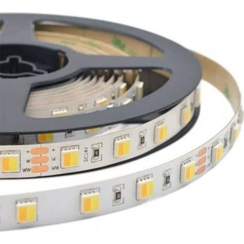 V-Tac Taśma LED V-TAC Taśma LED V-TAC SMD2835 60LED 24V CCT 3w1 VT-2835 3000K-6500K 1550lm