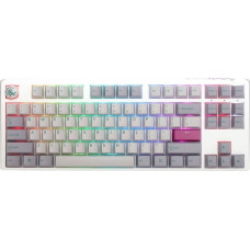 Ducky Klawiatura Ducky Ducky One 3 Mist Grey TKL Gaming Tastatur, RGB LED - MX-Brown