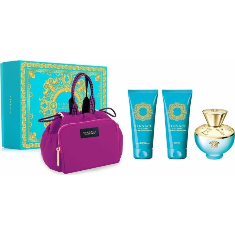 Versace Zestaw Perfum dla Kobiet Versace EDT Dylan Turquoise 4 Części