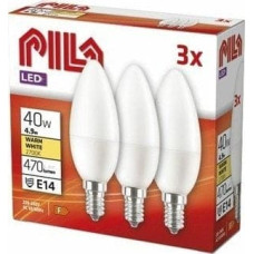 Noname Żarówka LED PILA E14 4,9W barwa ciepła 3szt