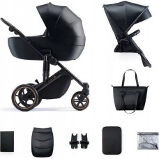 Kinderkraft Wózek KinderKraft KINDERKRAFT WÓZEK GŁĘBOKO-SPACEROWY PRIME 2 2W1 CZARNY