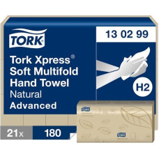 Tork Tork Xpress - Miękki ręcznik w składce trójpanelowej, naturalny - Advanced