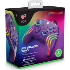 PDP Pad PDP PDP XS Pad przewodowy Afterglow WAVE - fioletowy