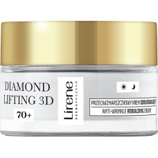 Noname LIRENE_Diamentowy Lifting 3D przeciwzmarszczkowy krem regenerujący 70+ 50ml