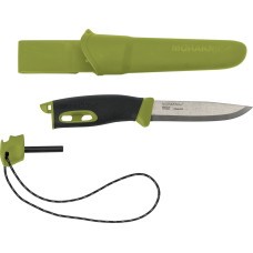 Morakniv Morakniv Stovyklavimo peilis su ugnies skeltuvu Companion spark (S), 104mm, žalias