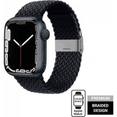Crong Pasek pleciony Crong Wave Band do Apple Watch 38/40/41 mm grafitowy
