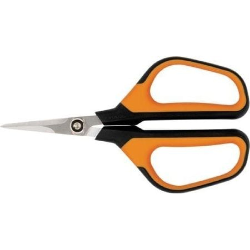 Fiskars Solid Universal-Gartenschere Micro-Tip SP150 (orange/schwarz)